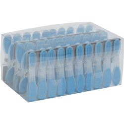 Compass Plastic Pegs Blue Pack Of 40