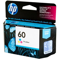 HP 60 Ink Cartridge Tri Colour CC643WA