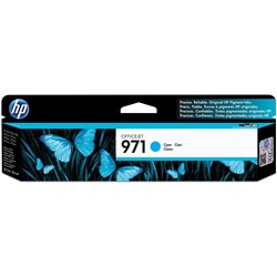 HP 971 OfficeJet Ink Cartridge Cyan CN622AA