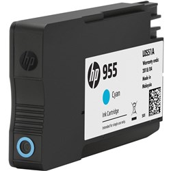 HP 955 Ink Cartridge Cyan L0S51AA